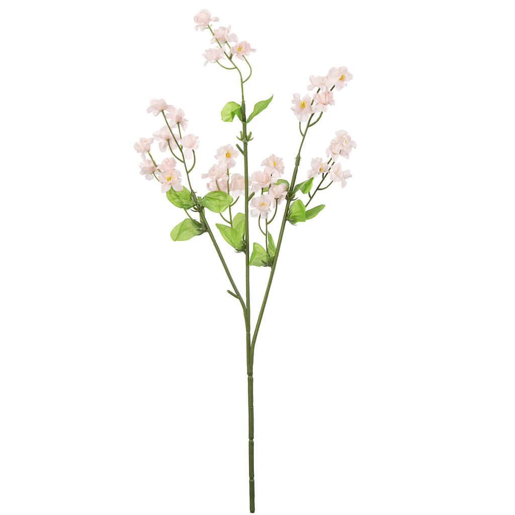 Pink Blosssom Spray, 20in