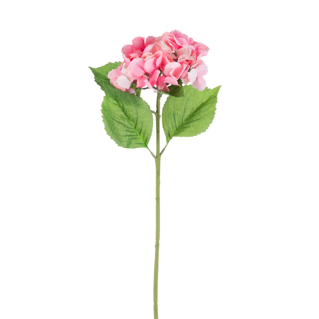 Pink Real Touch Hydrangea Stem, 28in