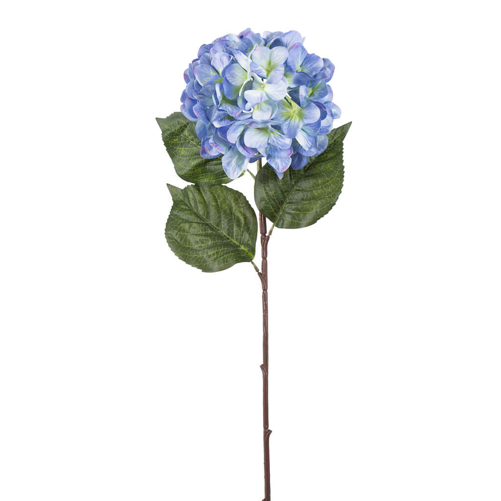 Blue Hydrangea Stem, 32in