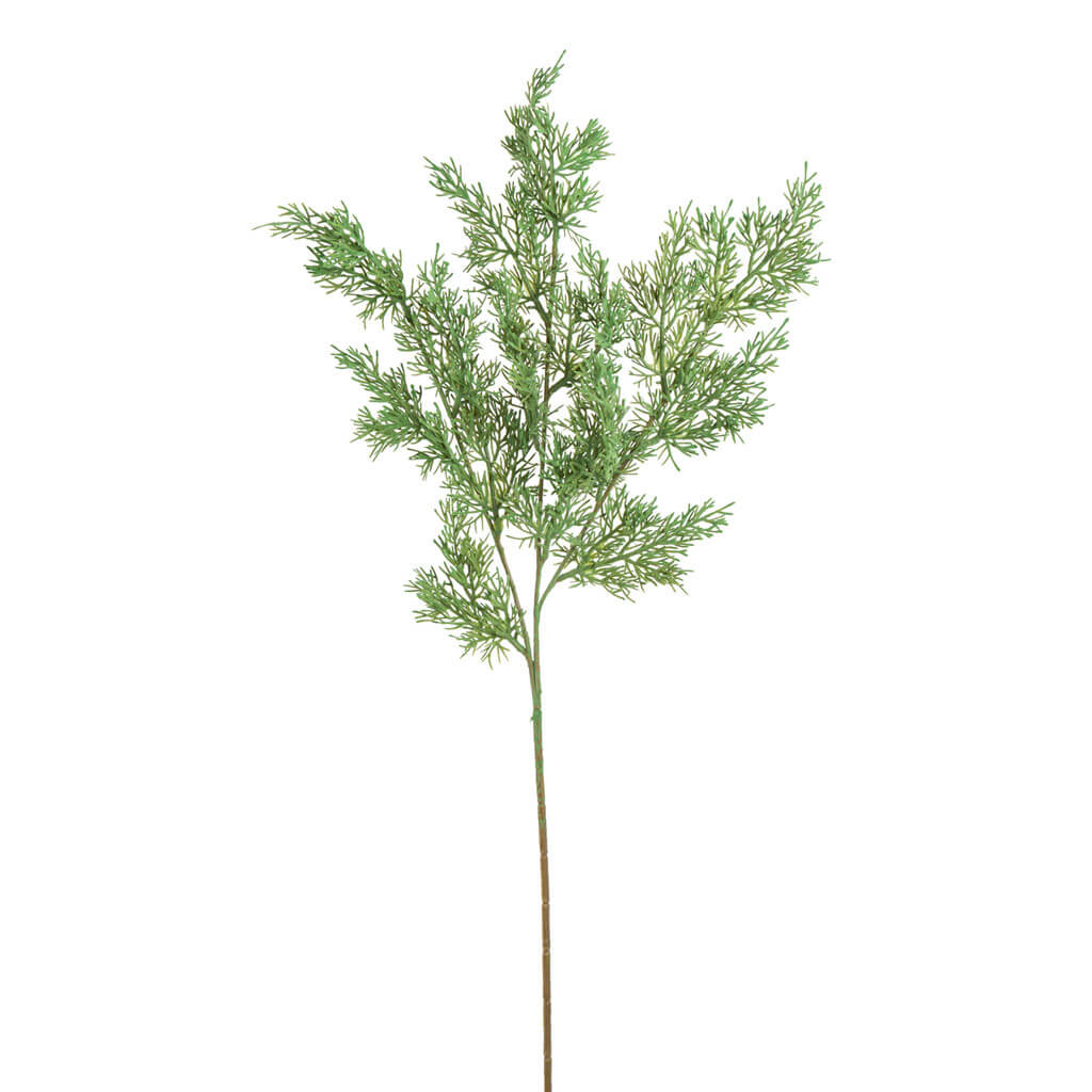 Flocked Evergreen Branch, 31in