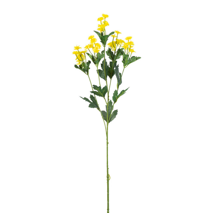 Spring Yellow Daisy Stem, 24in