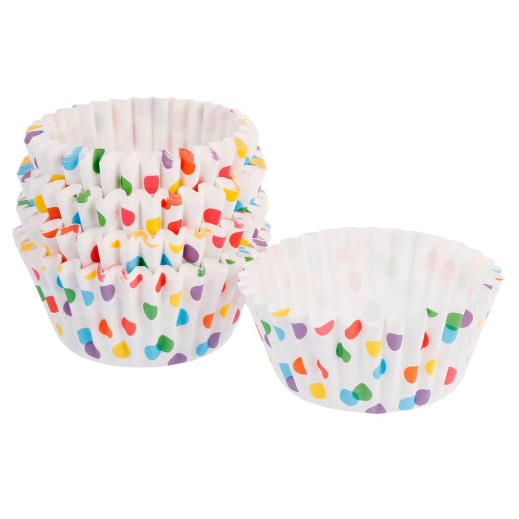 Dots Greaseproof Baking Cups, 48ct