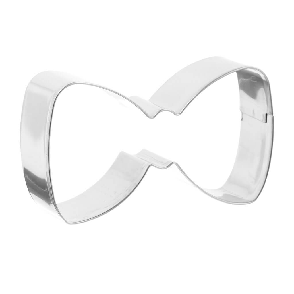 Stainless Steel Bow Cookie Cutter, 2in x 3.5in