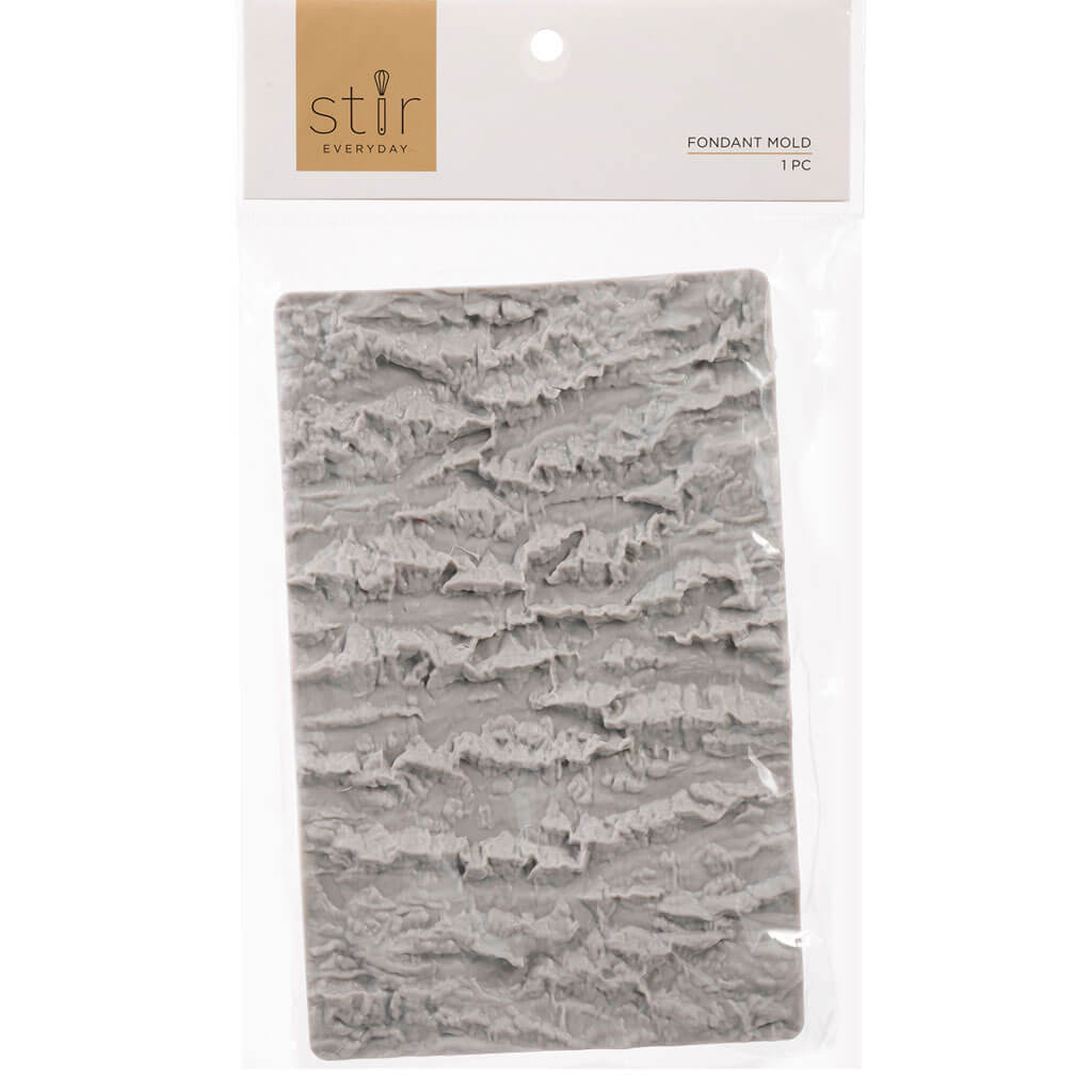 Bark Designs Silicone Fondant Mold, 5in x 8in