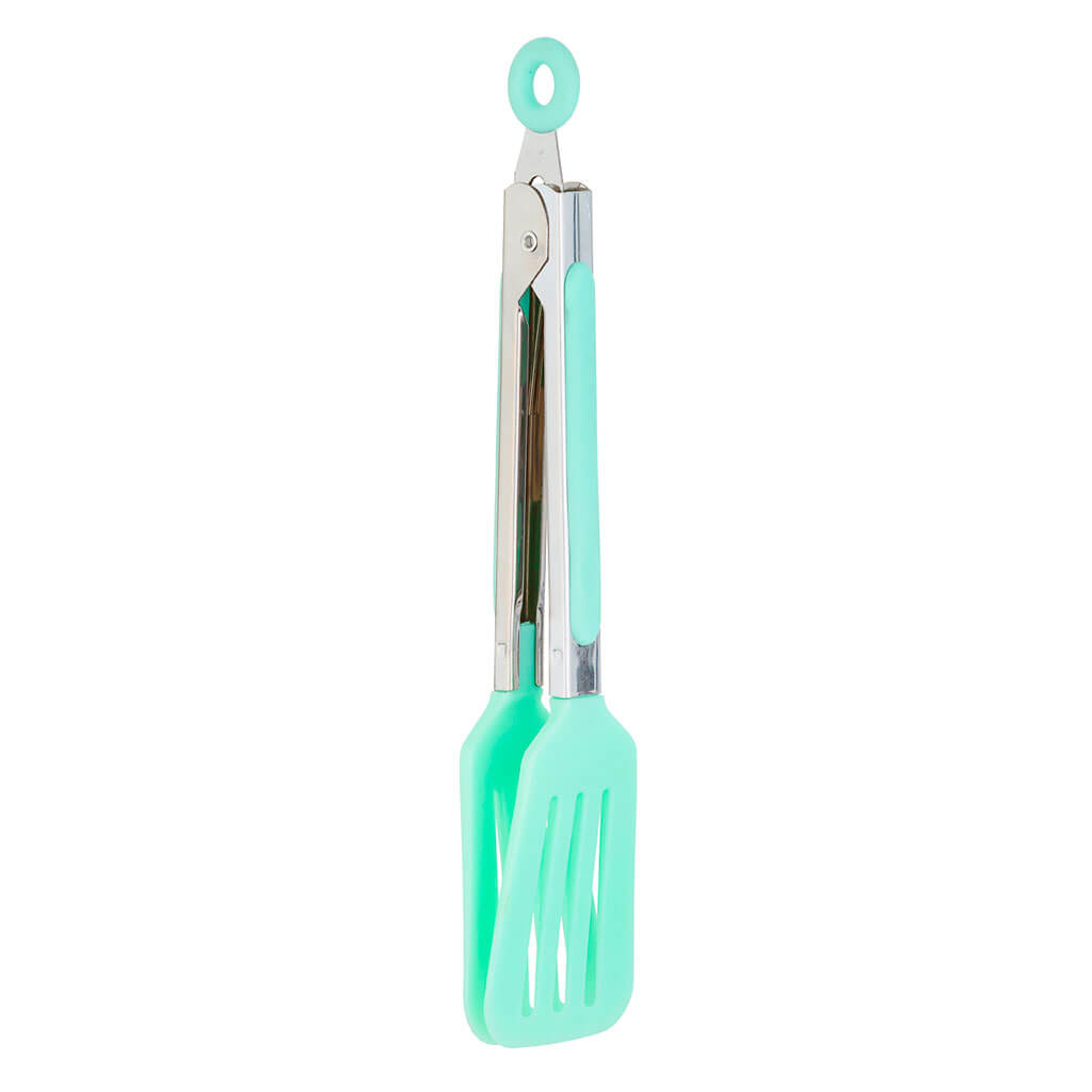 Mint Mini Spatula Tongs, 8in