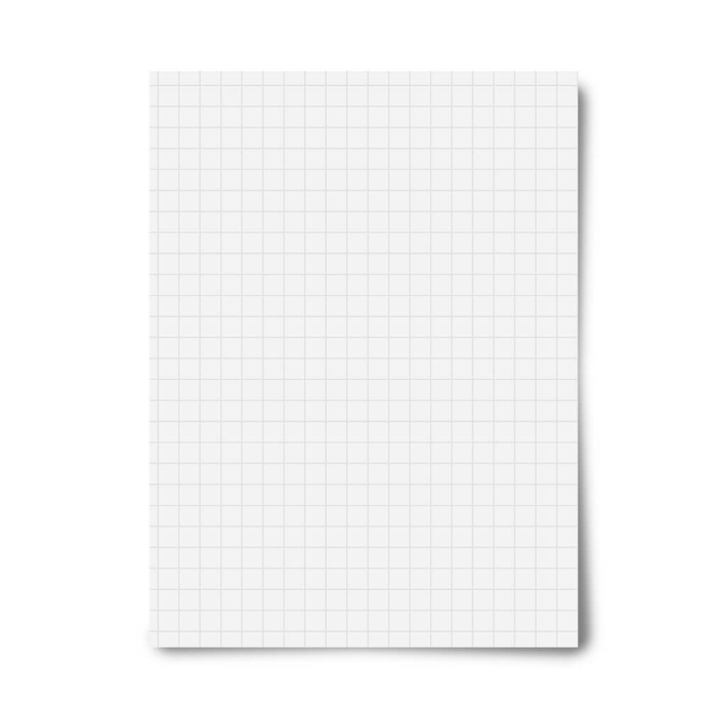 Royal Brites Premium White Grid Heavy Weight Poster Board 22in x 28in