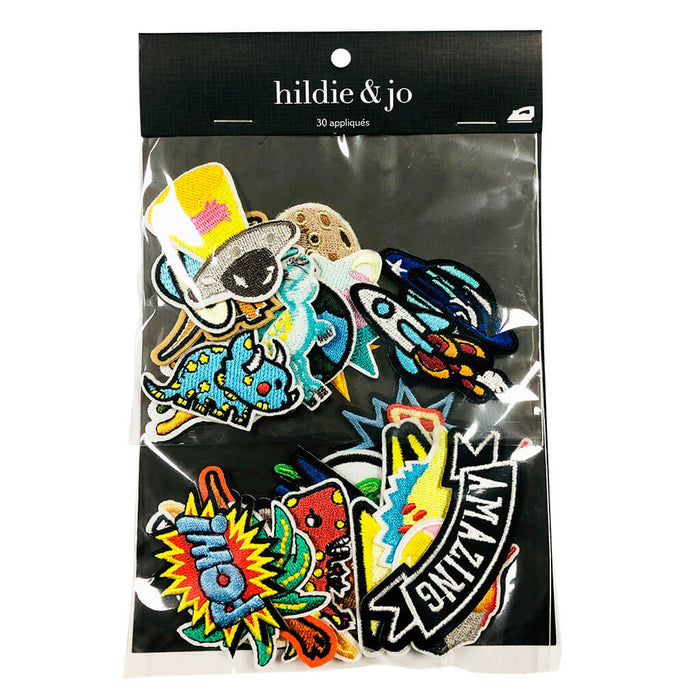 Planets & Space Iron On Appliques 30ct