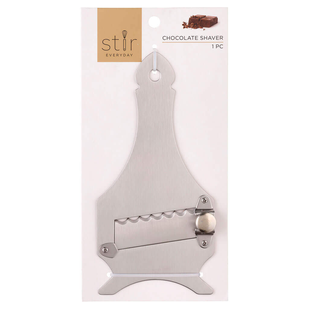 Stainless Steel Chocolate Shaver, 6.5in