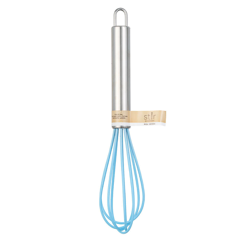 Blue Mini Whisk, 9in x 2in