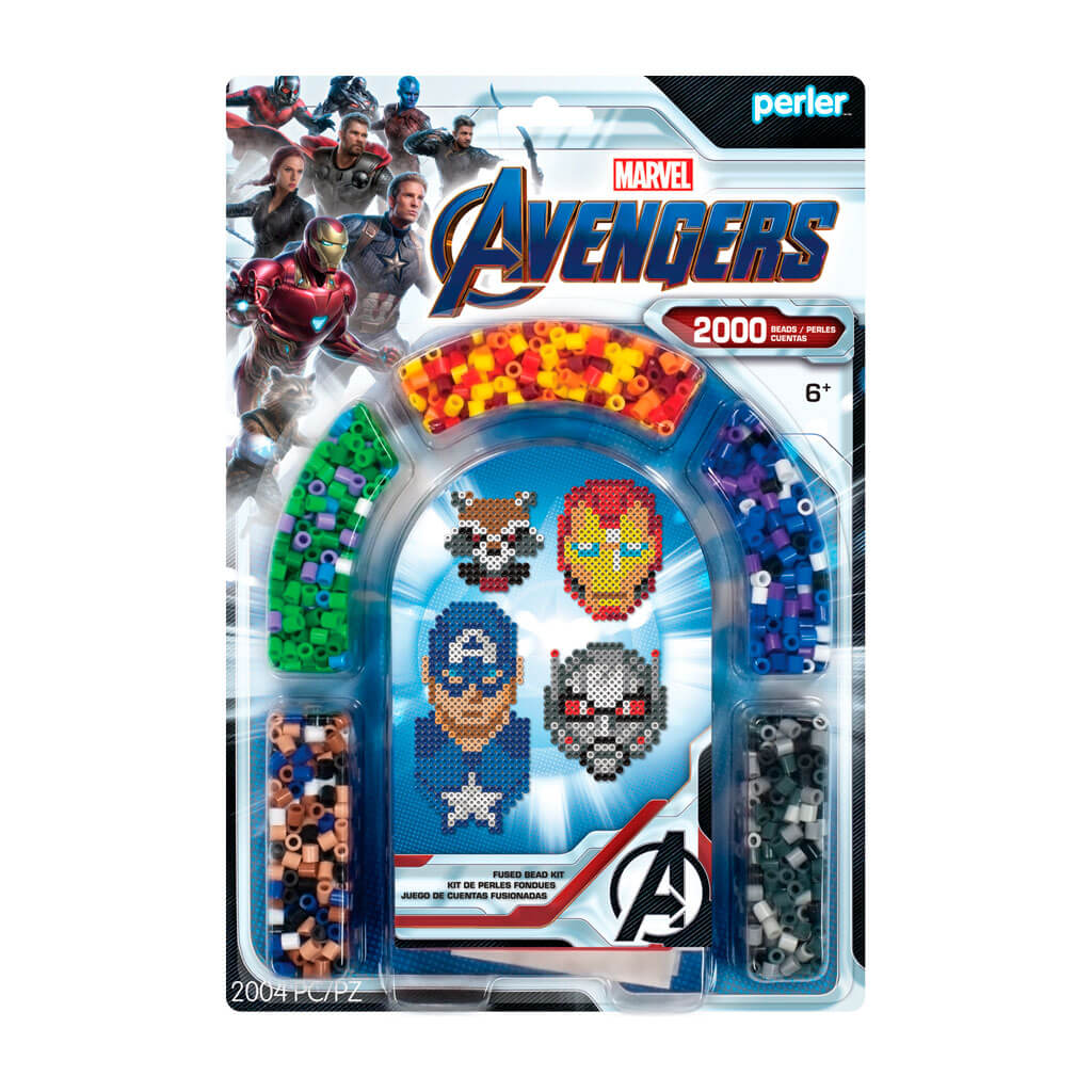 Perler 2004ct Marvel Avengers Fused Bead Kit