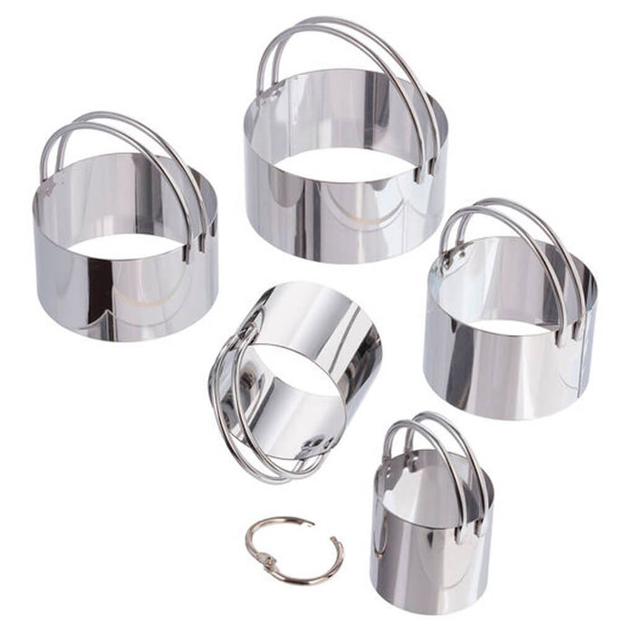 Circle Dough Cutters 5ct, 3.26in