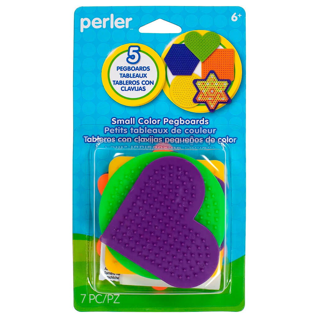 Perler Beads Assorted Pegboards 7pk