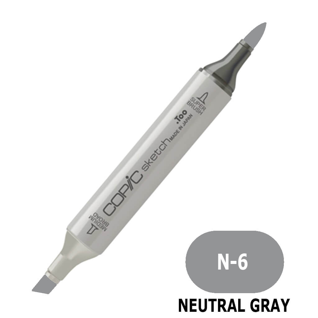 Sketch Marker N6 Neutral Gray