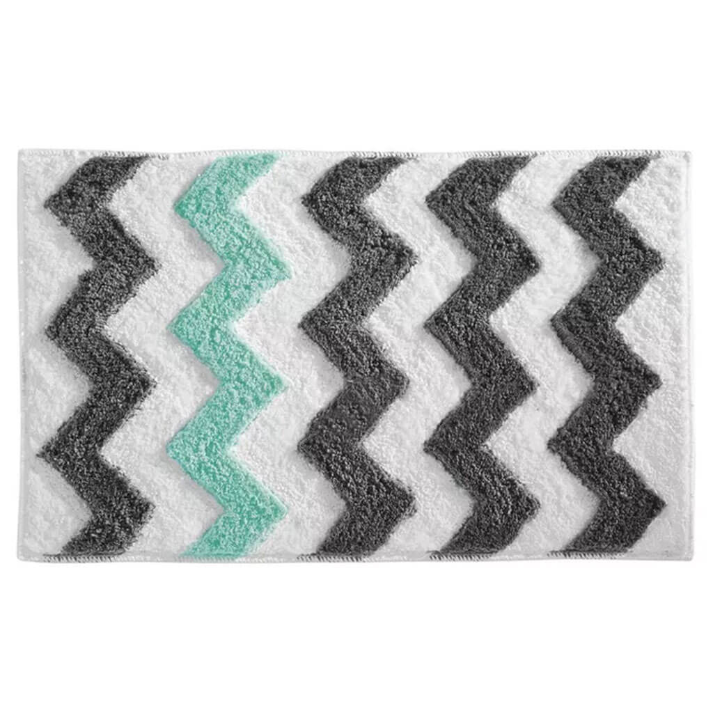 Chevron Bath and Shower Mat, 34in x 21in