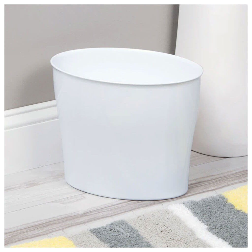 Nuvo Waste Can White