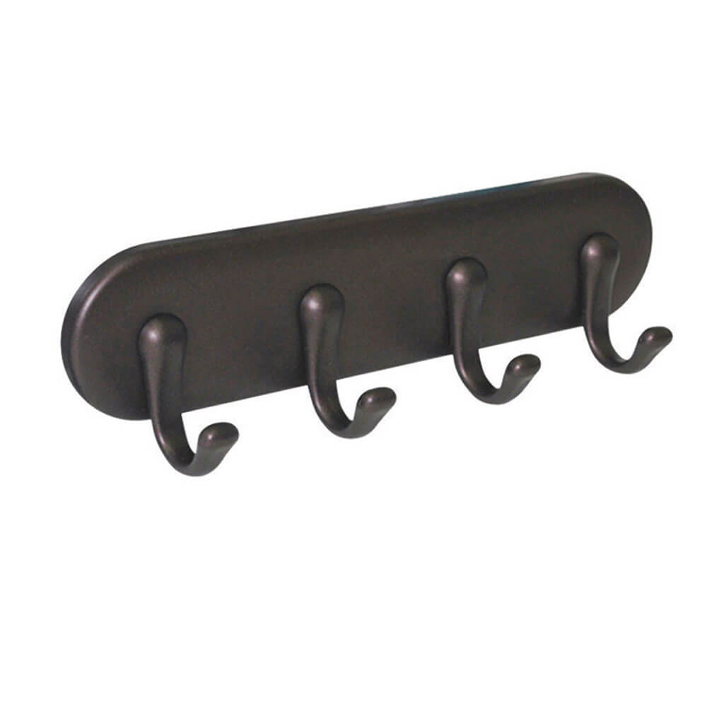 York Self Adhesive Key Rack Small Bronze