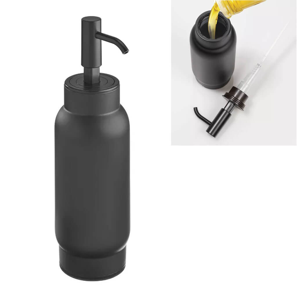 Austin Soap Pump 10oz, Black