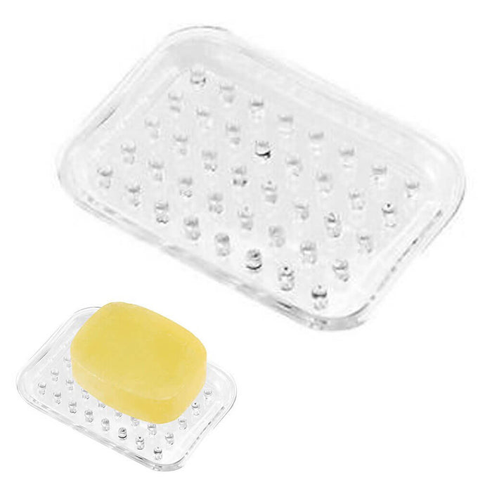 Soap Saver Rectangular Clear