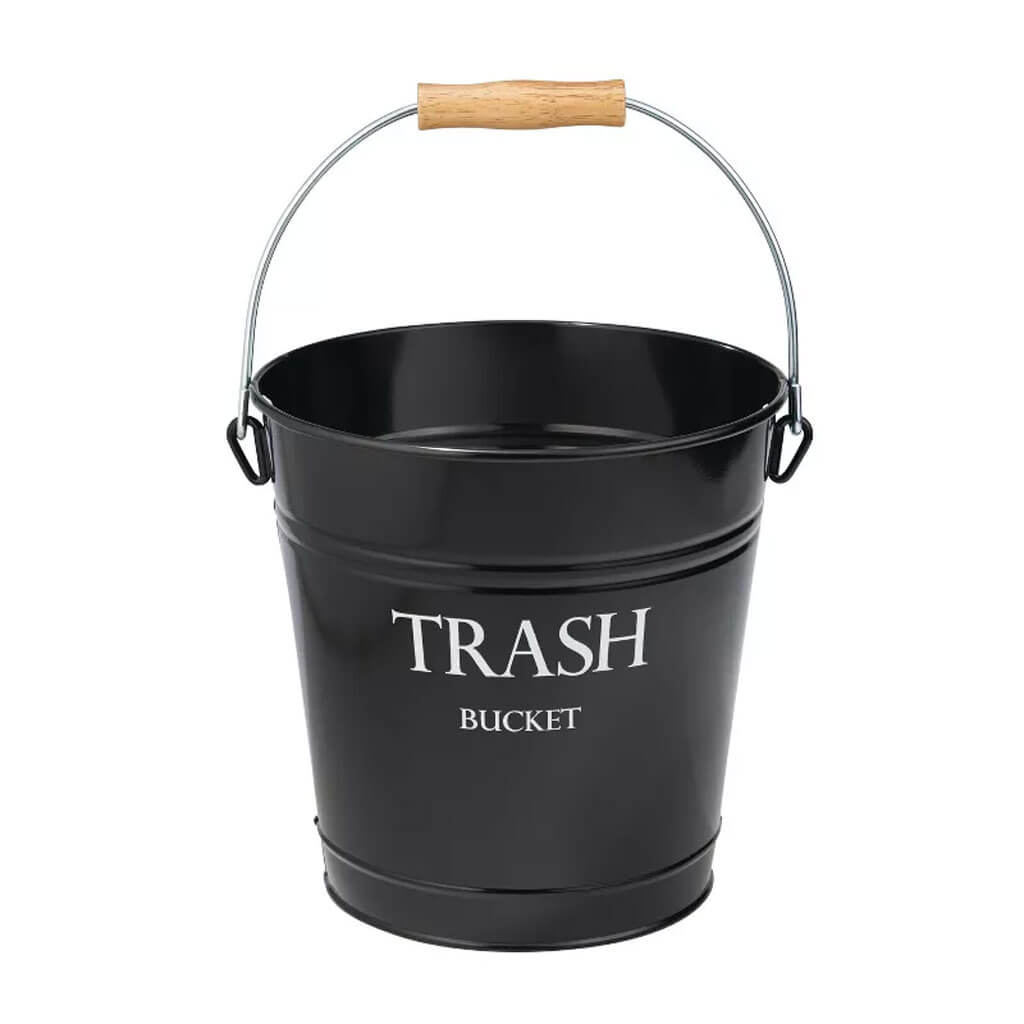 Waste Can Pail, Black