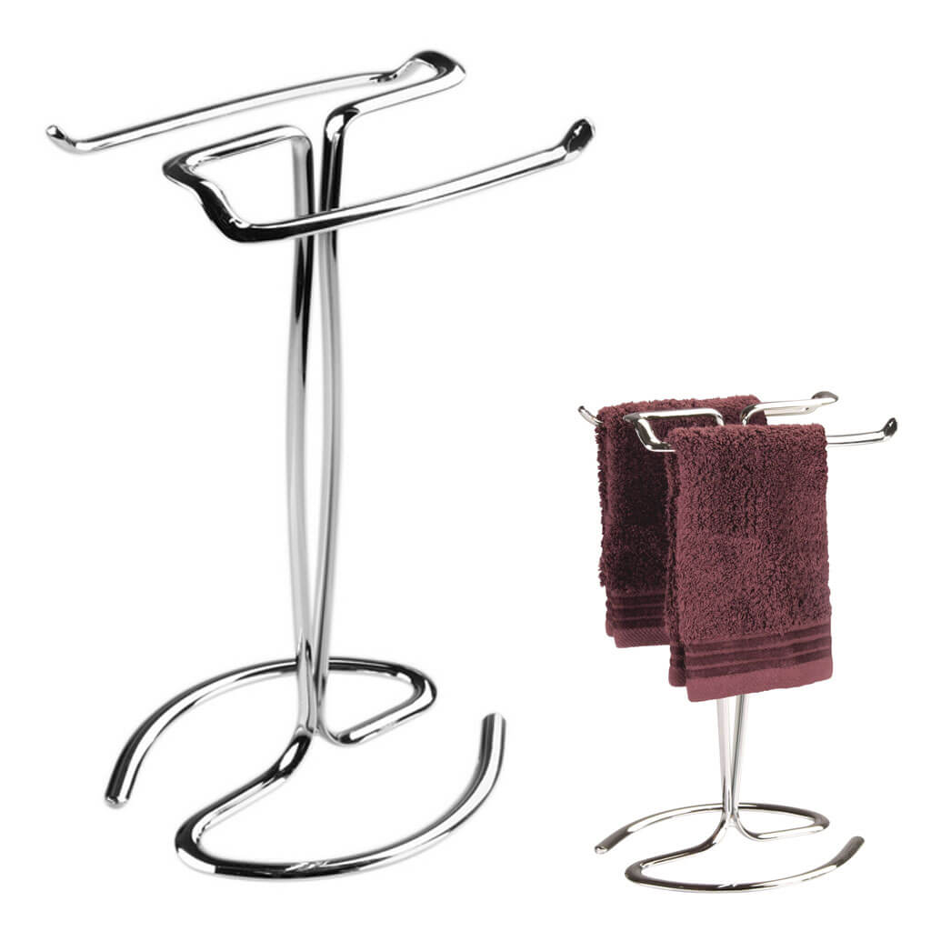 Axis Finger Tip Towel Holder Chrome