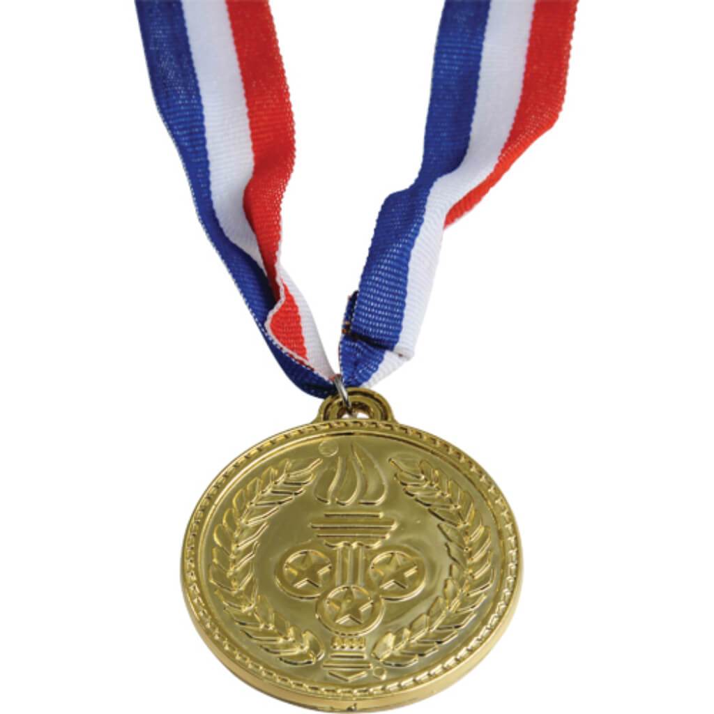 Olympic Style Plastic Gold Medals 