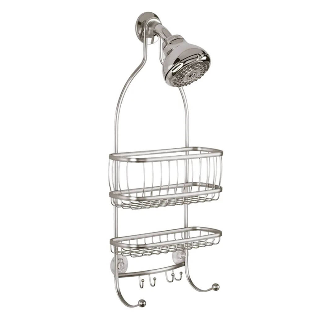 York Lyra Shower Caddy Satin