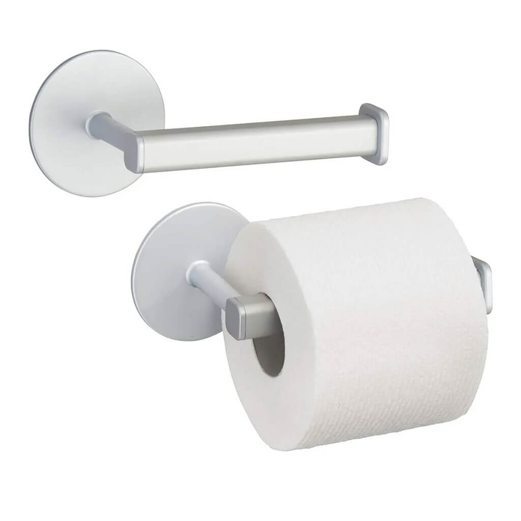 Metro Aluminum Self Adhesive Toilet Paper Holder