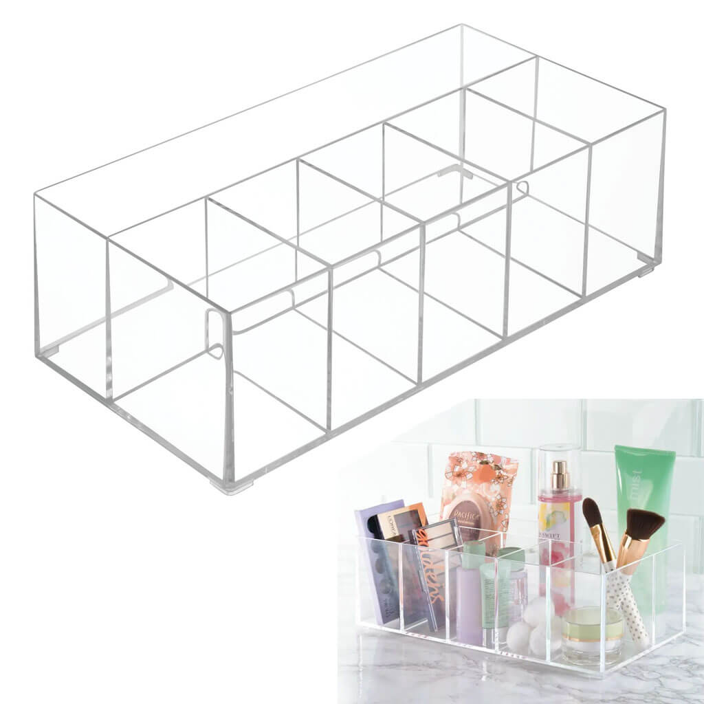 Clarity Cosmetic &amp; Vanity Organizer 6S Clear