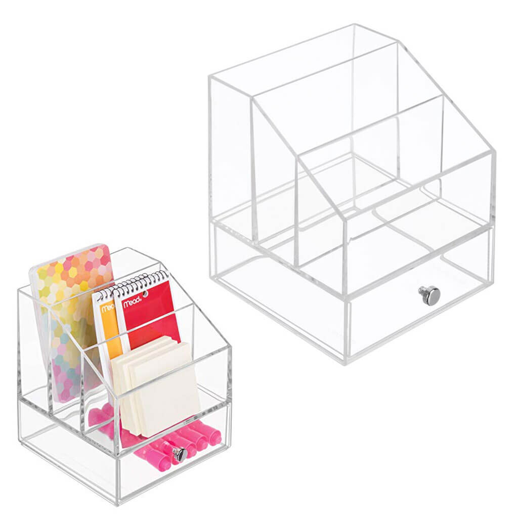 Drawers Cosmetic Palette Organizer Clear