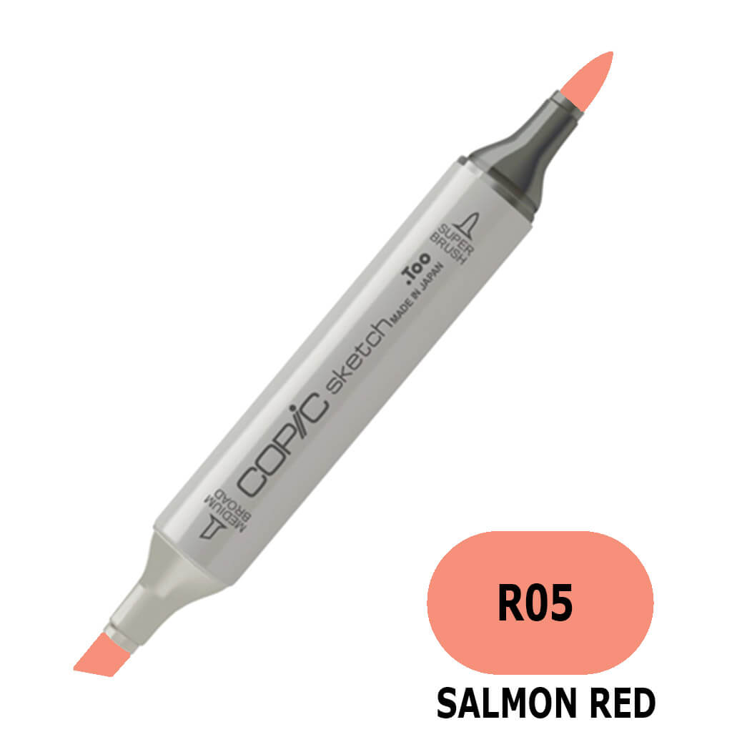 Sketch Marker Salmon Red
