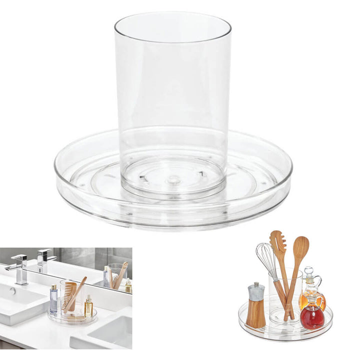Ariel Turntable 11.5in, Clear