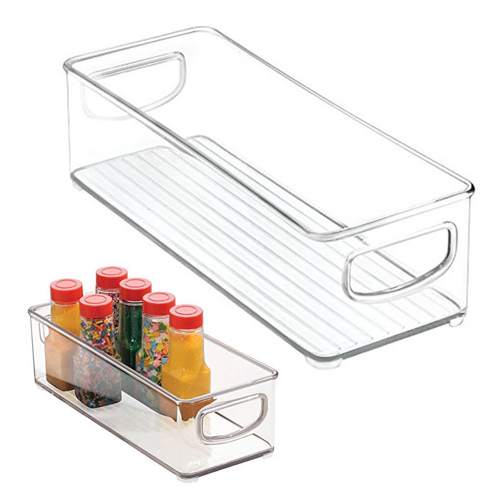 Kitchen Binz 10in x 4in x 3in, Clear