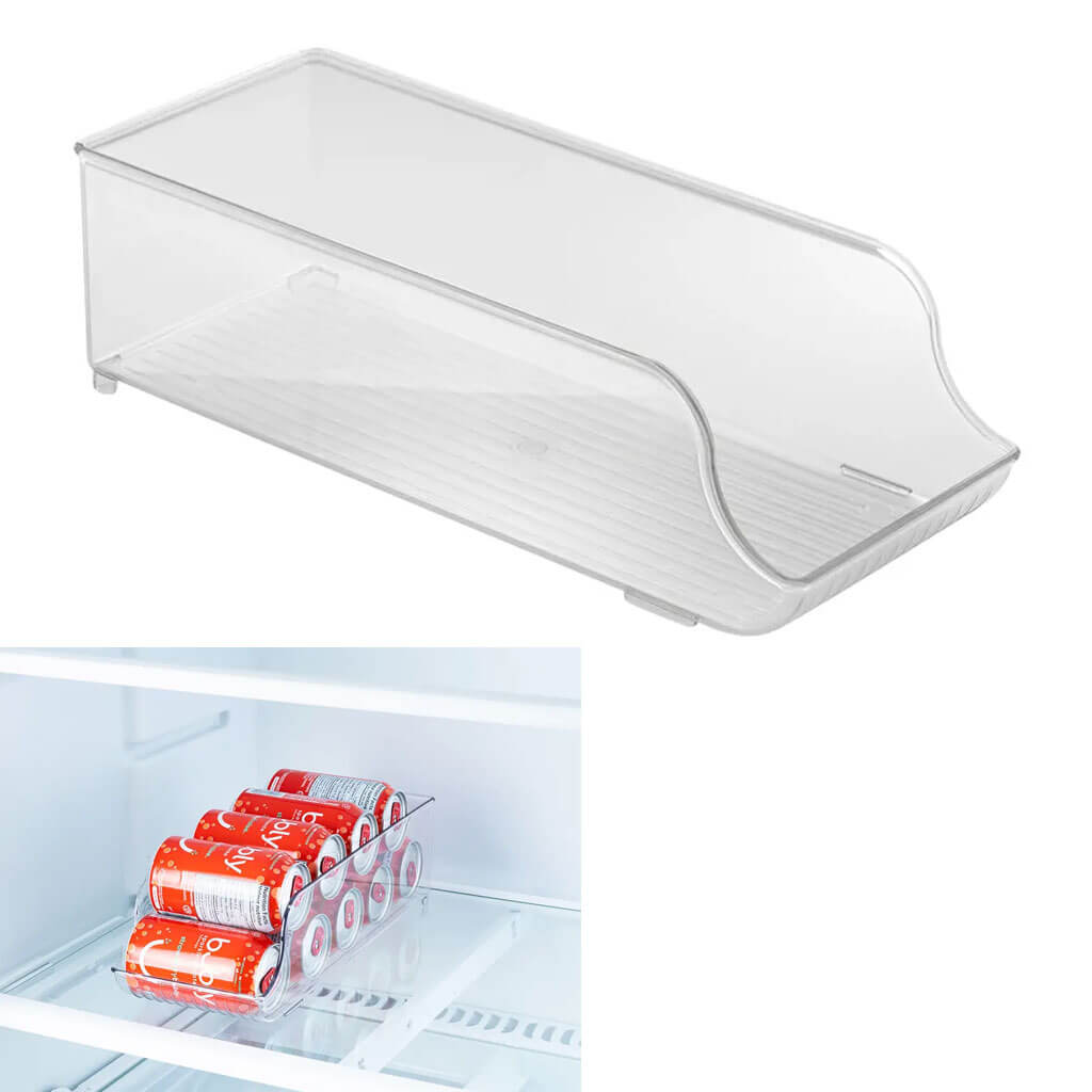 Fridge Binz Soda Can Organizer Clear