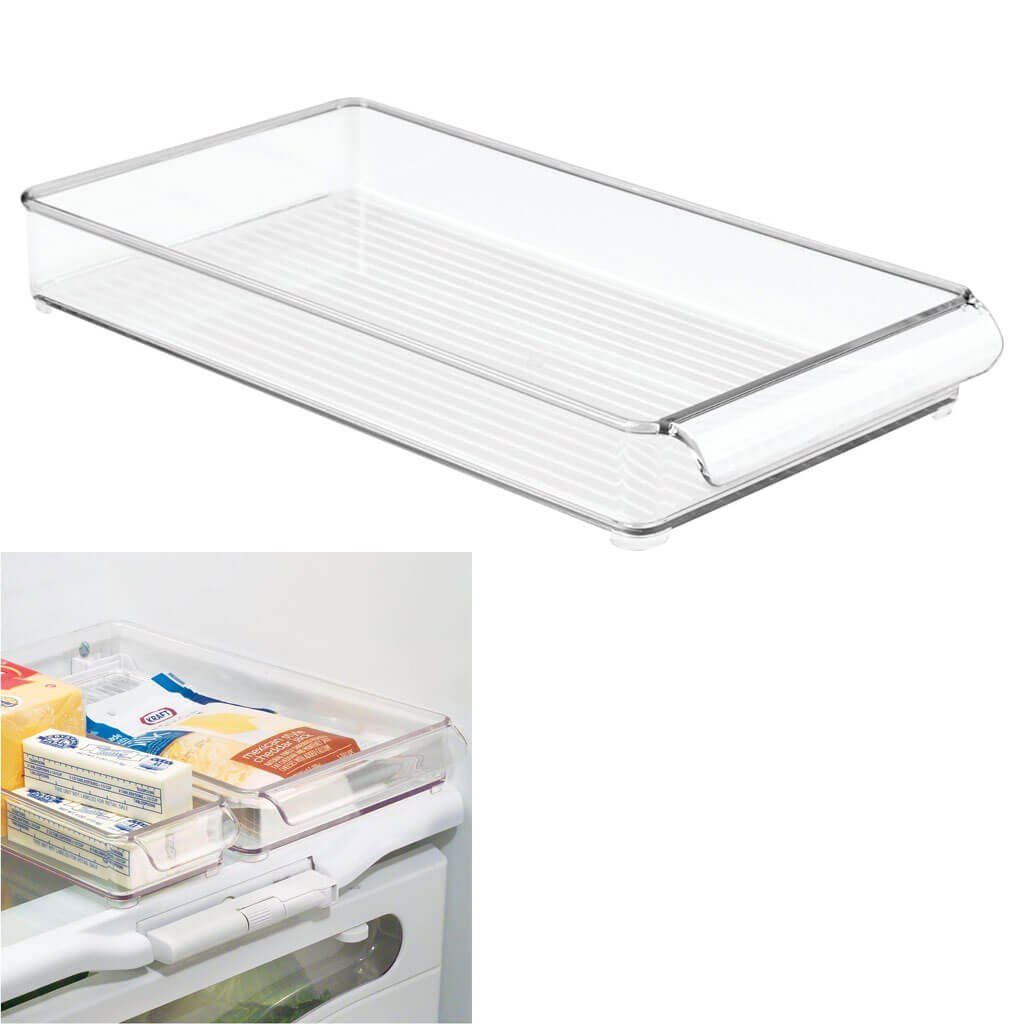 Fridge+Freeze Binz 8in x 2in Tray Clear