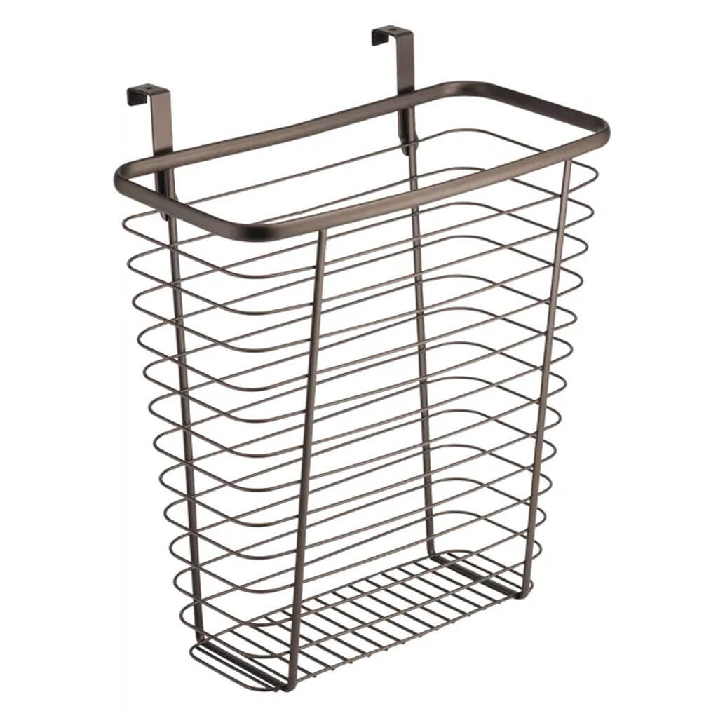 Axis Over-the-Cabinet Waste Basket 14in, Bronze