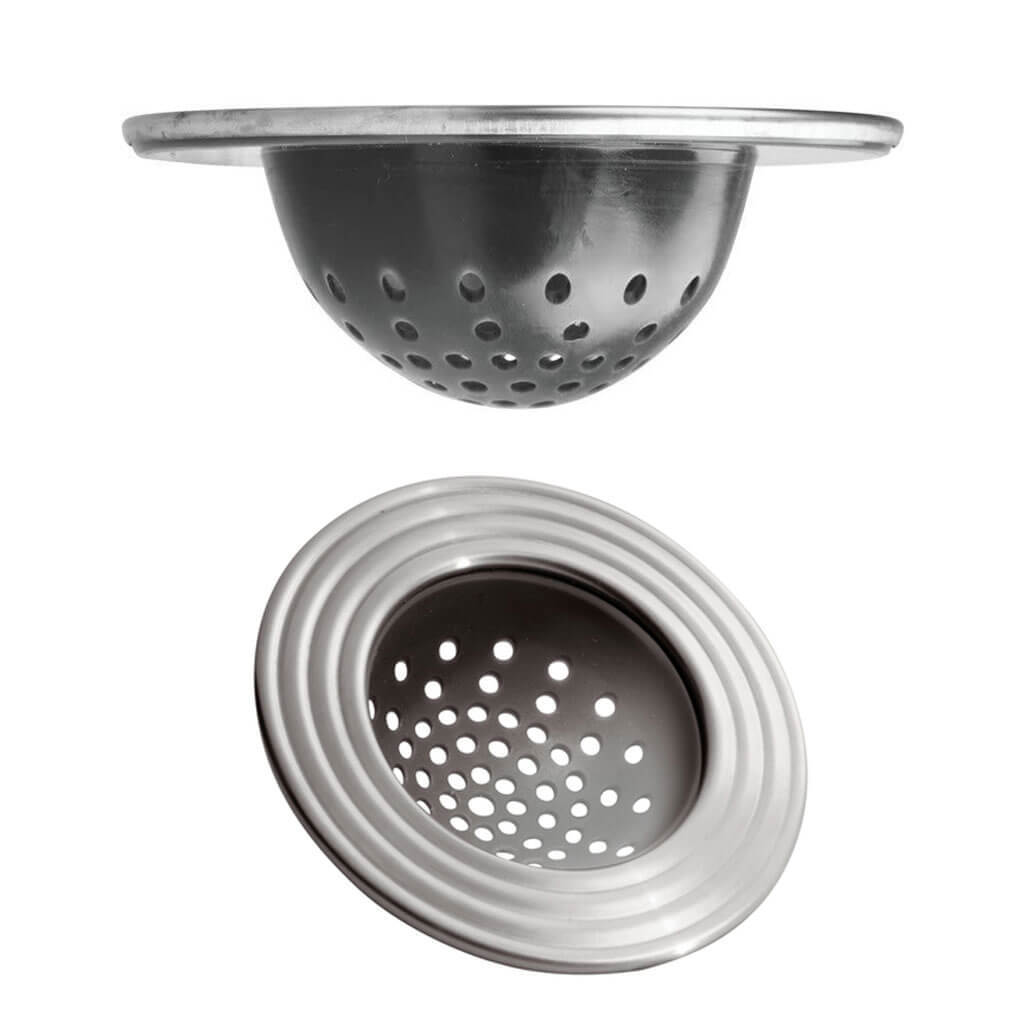 York Sink Strainer Brushed