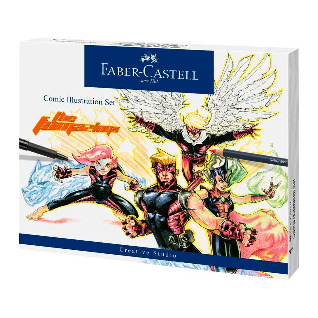 Comic Illustration Marker Set of 15