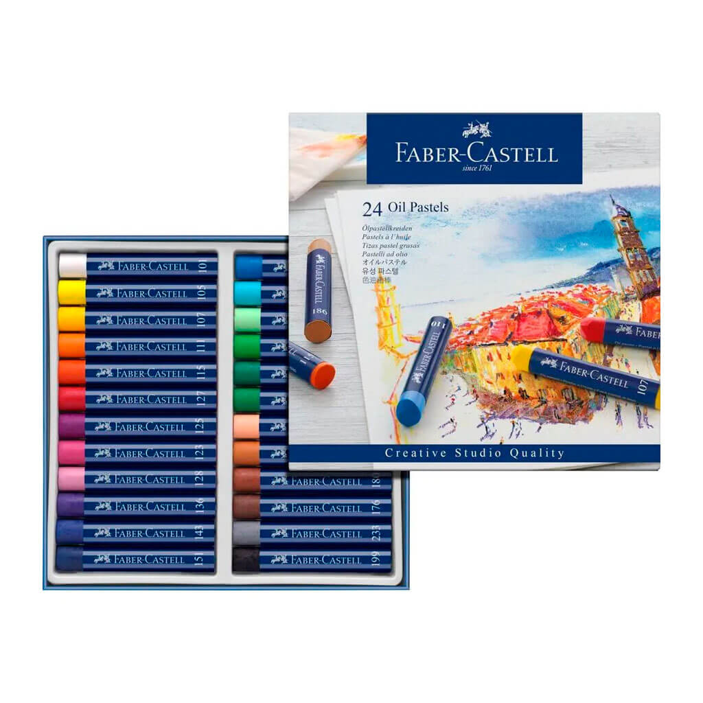 Creative Studio Oil Pastel Crayons Set of 24