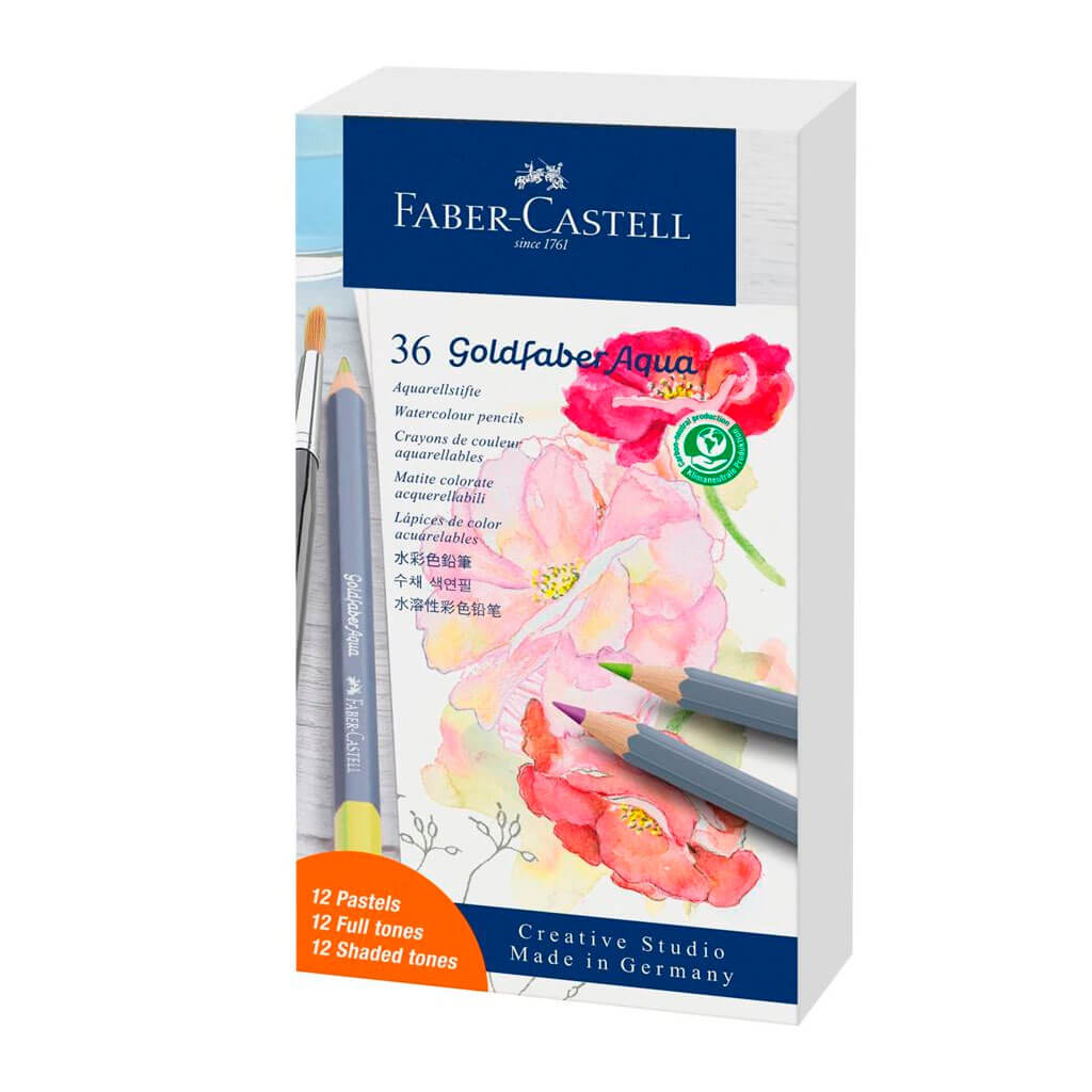 Watercolor Pencil Tin Of 36