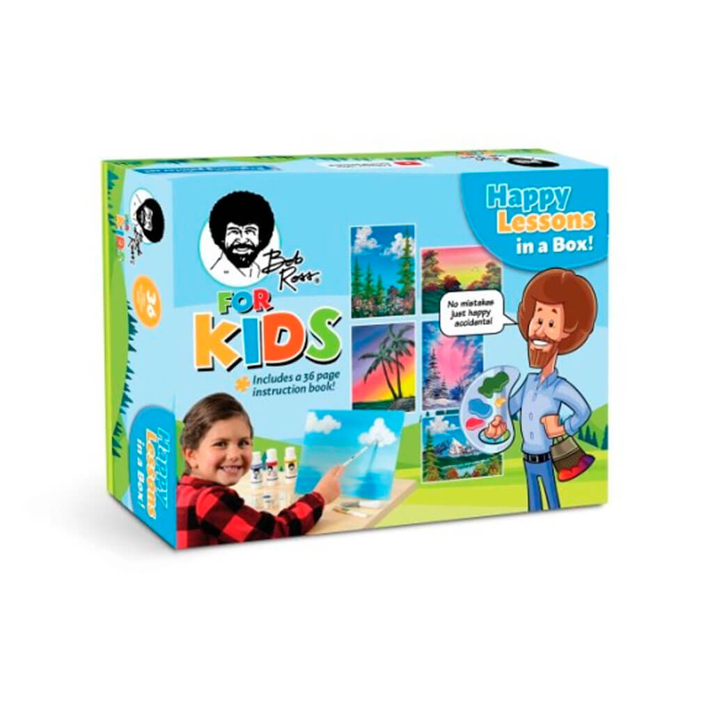 Bob Ross for Kids: Happy Lessons in a Box