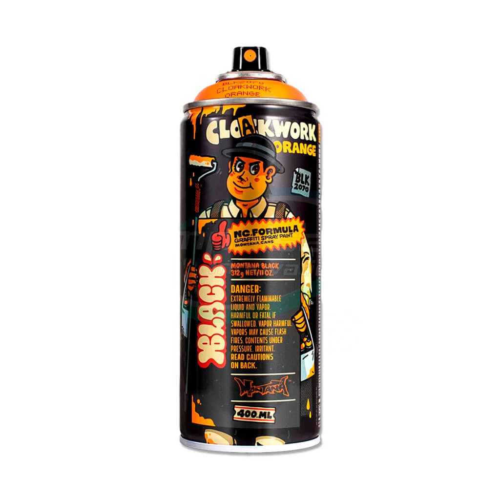 Montana BLACK Spray Paint 400ml Artist Edition LAIA