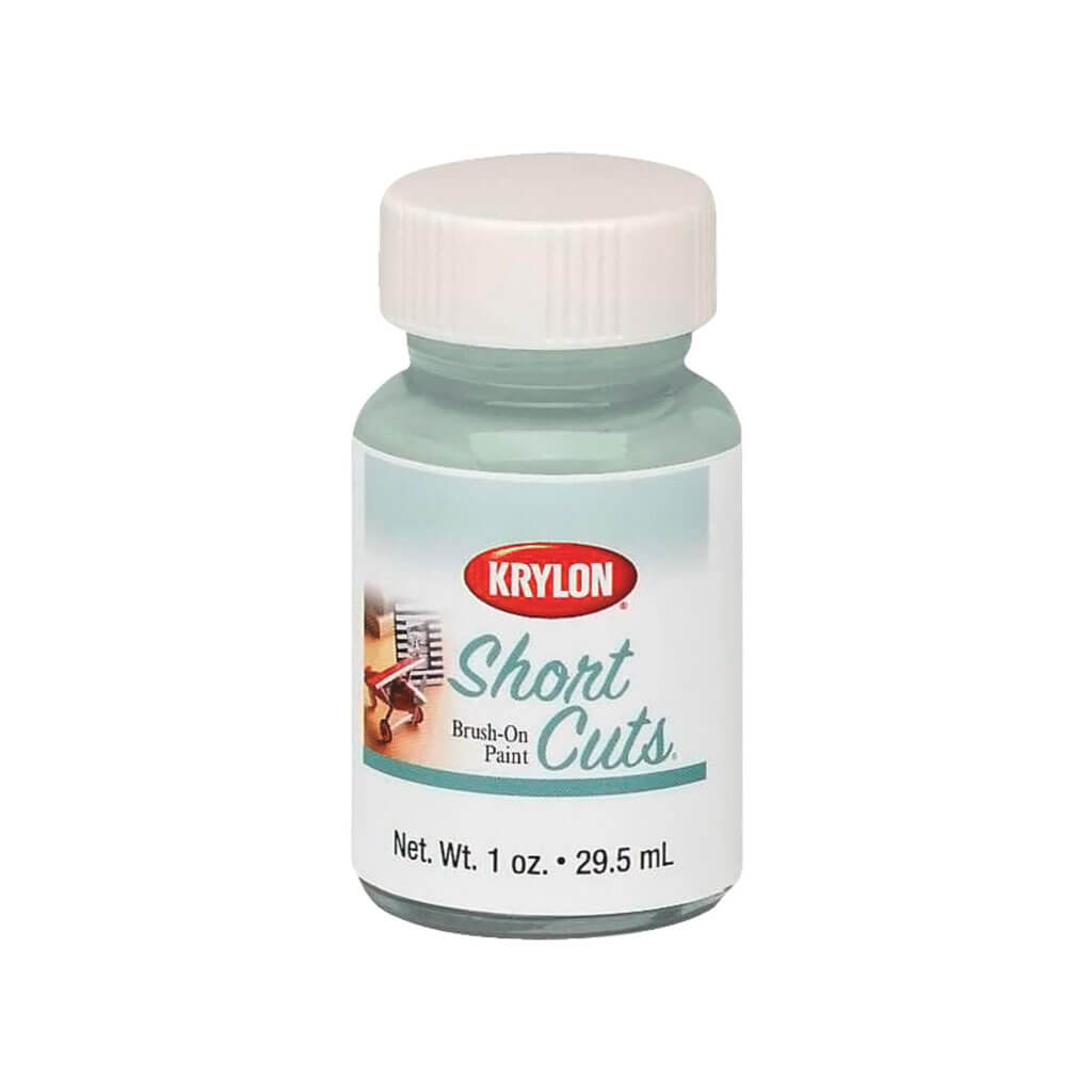 Krylon Short Cuts Brush-on Paint 1oz Chrome