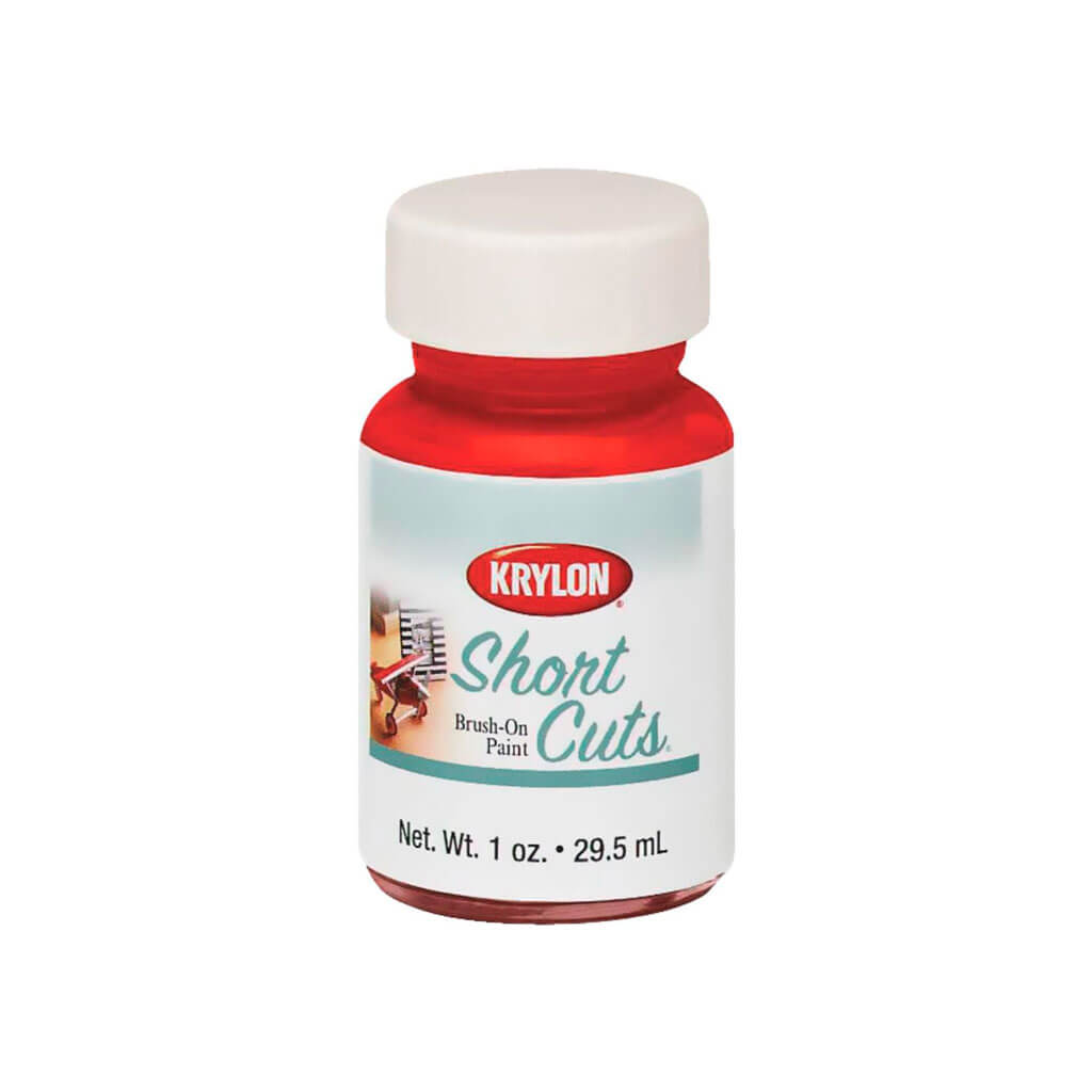 Krylon Short Cuts Brush-on Paint 1oz Red Pepper