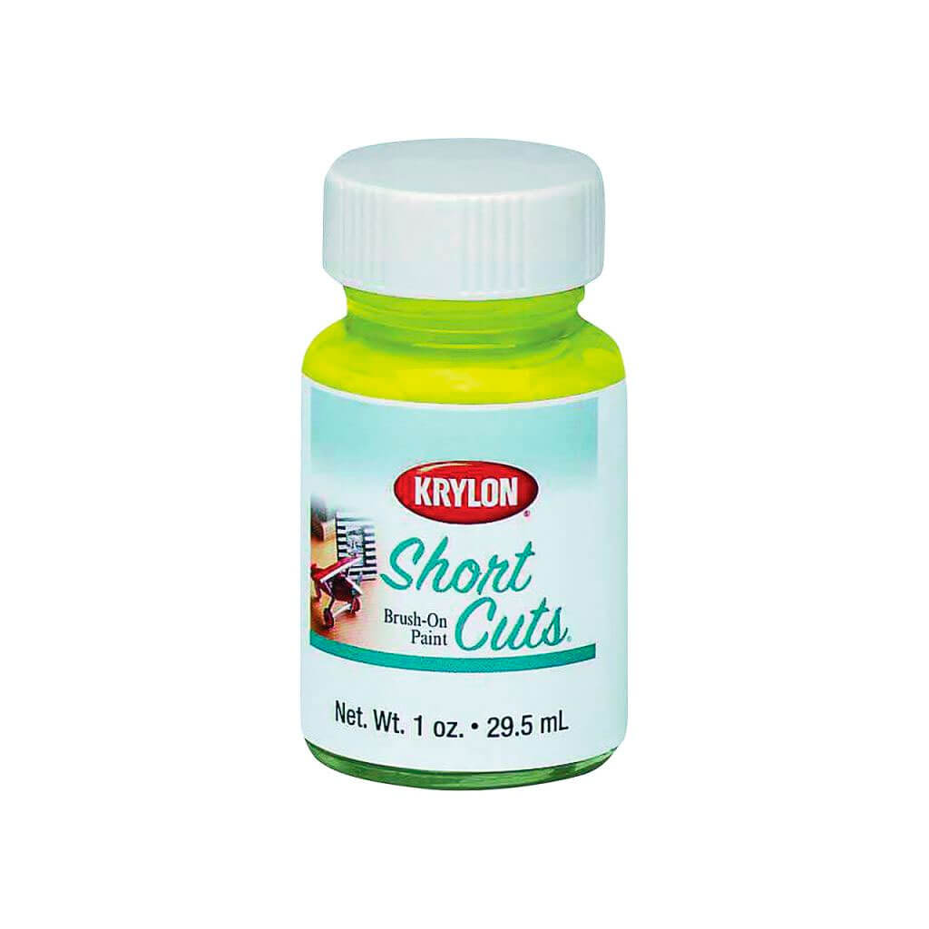 Krylon Short Cuts Brush-on Paint 1oz Sun Yellow