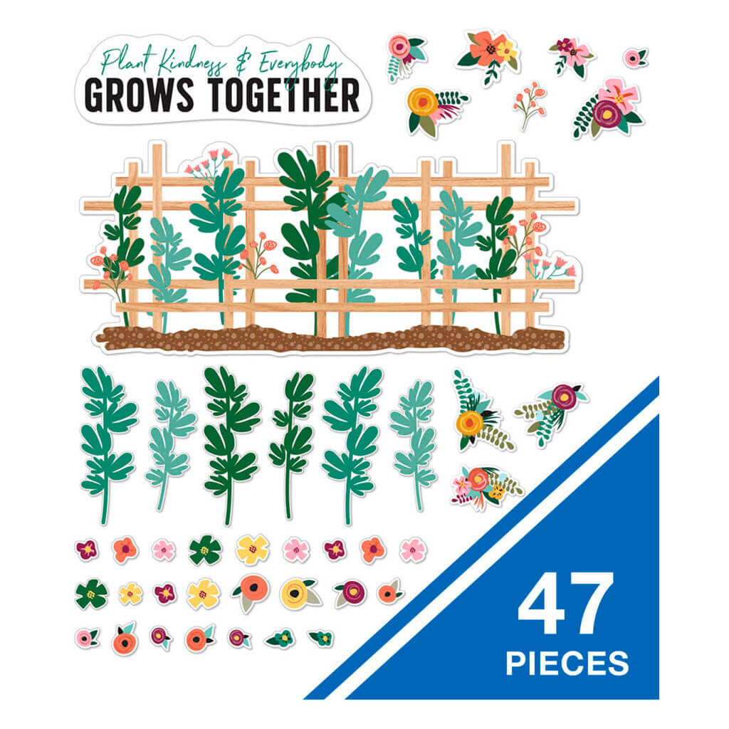 Plant Kindness &amp; Everybody Grows Together Bulletin Board