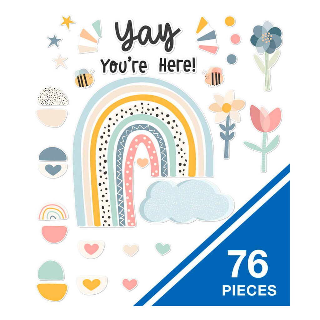 Yay You&#39;re Here! Bulletin Board Set