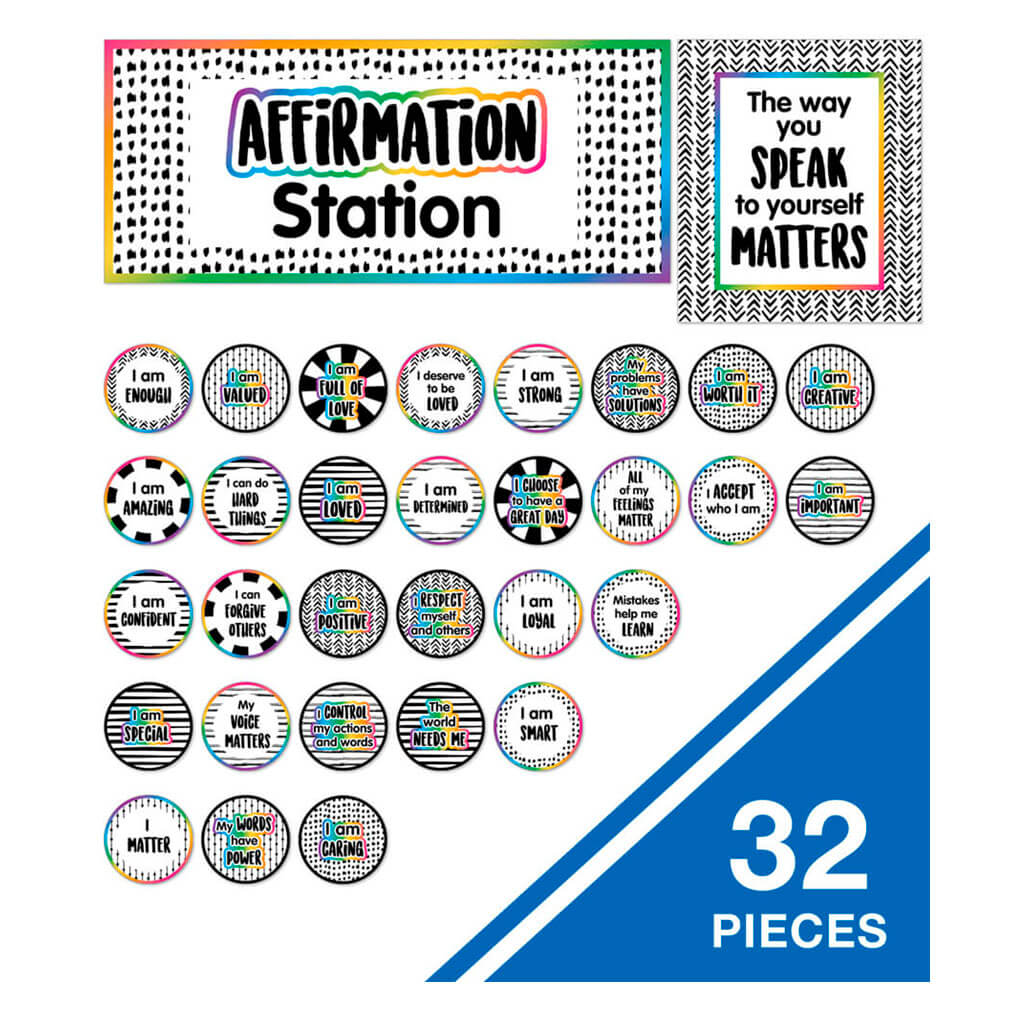 Affirmation Station Bulletin Board Set