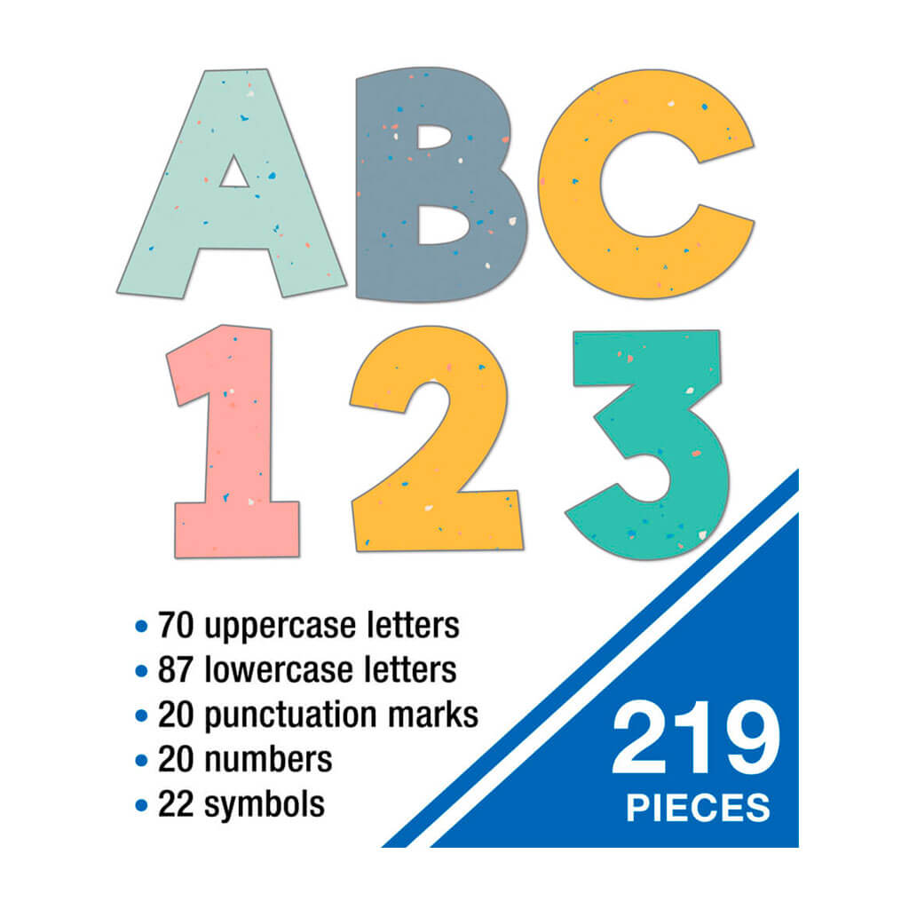 We Belong Combo Pack Bulletin Board Letters 4in