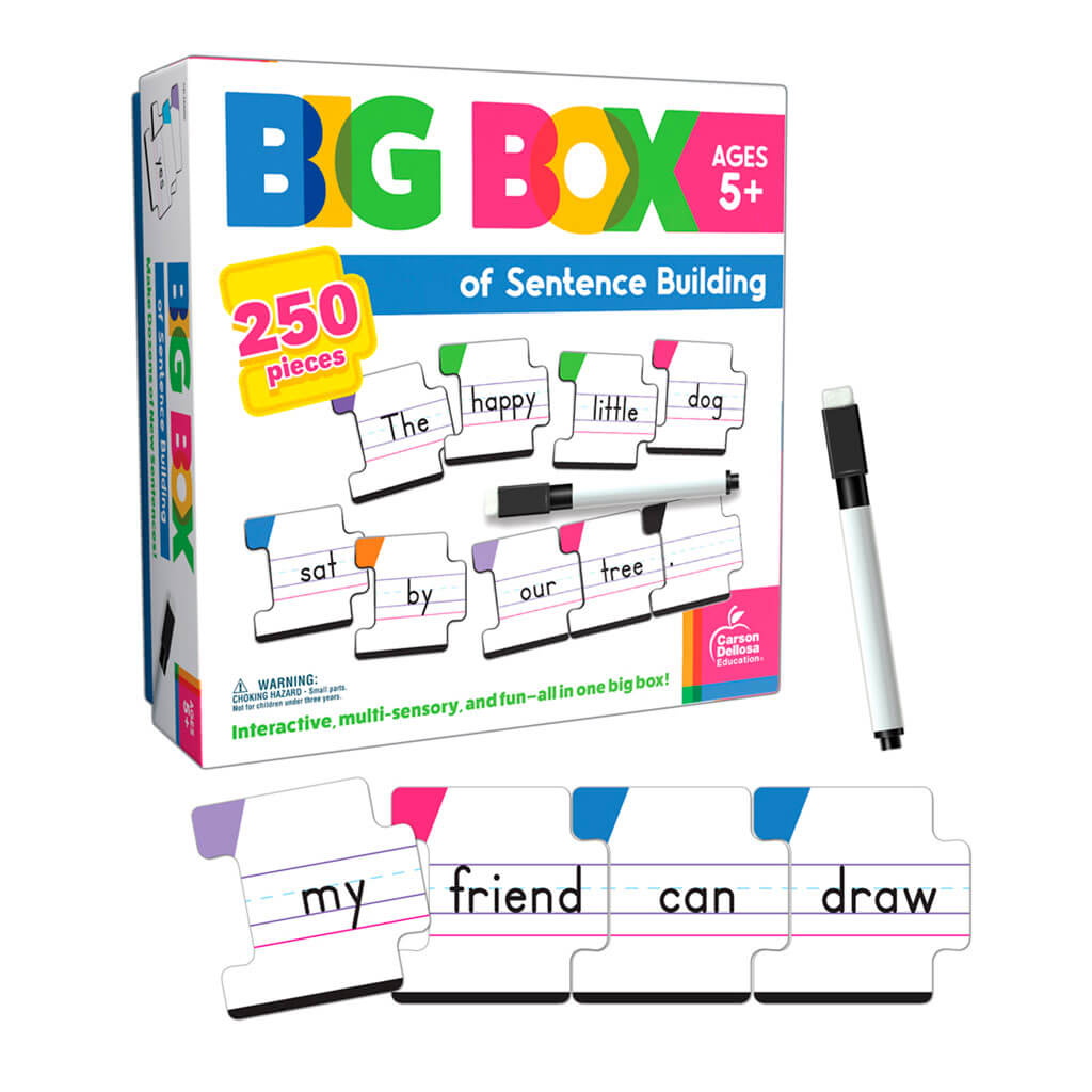 Big Box of Sentence Building Puzzle Grade K-3