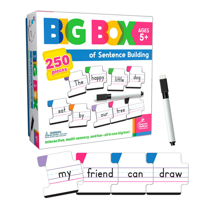 Big Box of Sentence Building Puzzle Grade K-3